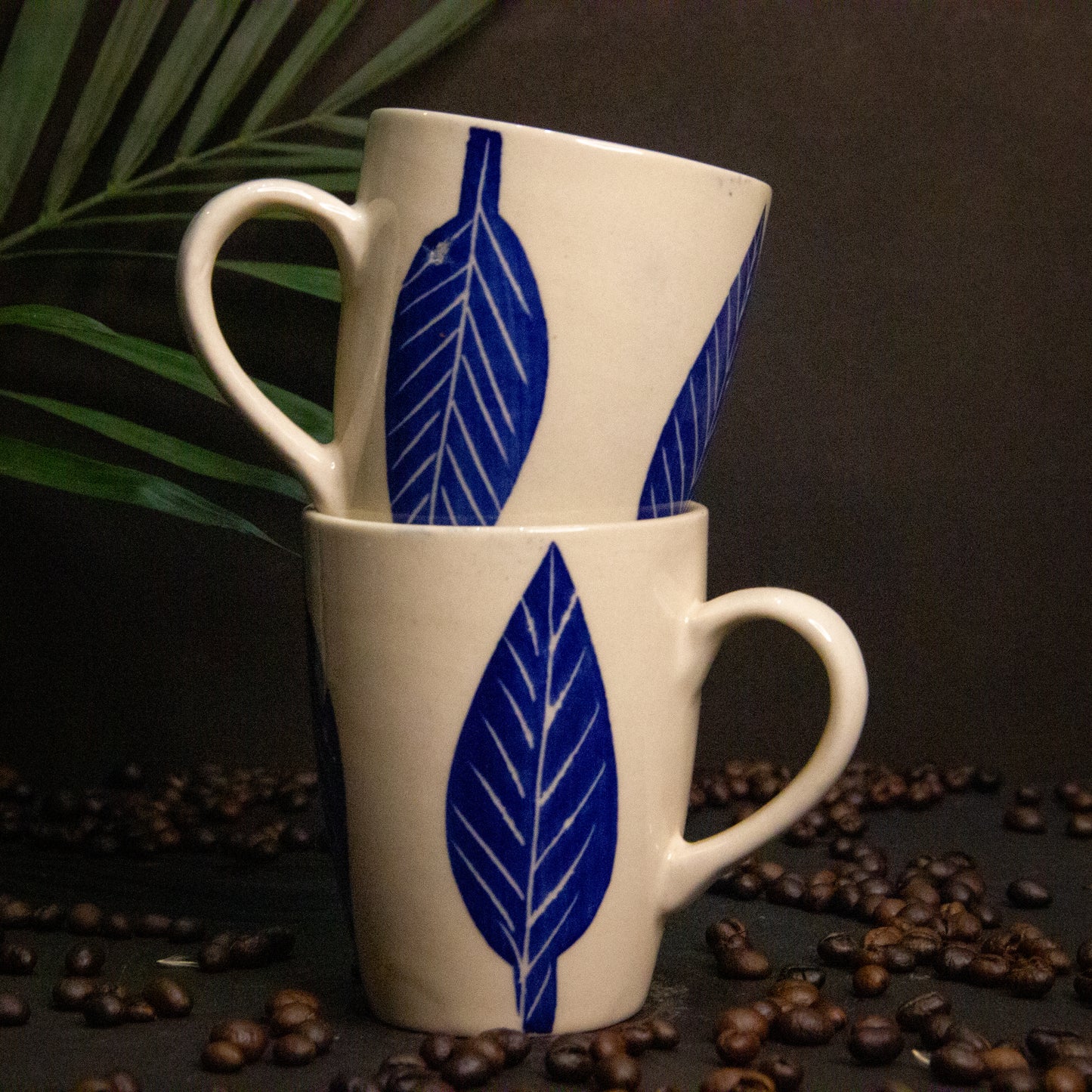 Leafy Latte Coffee Mugs