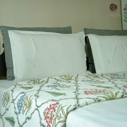 Mahim Jaal Hand Block Printed Reversible Dohar