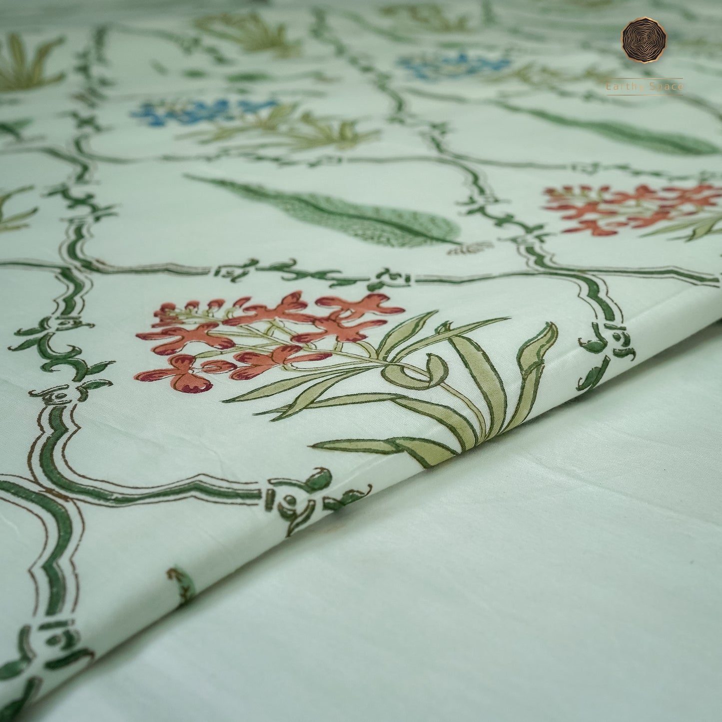 Mahim Jaal Hand Block Printed Reversible Dohar