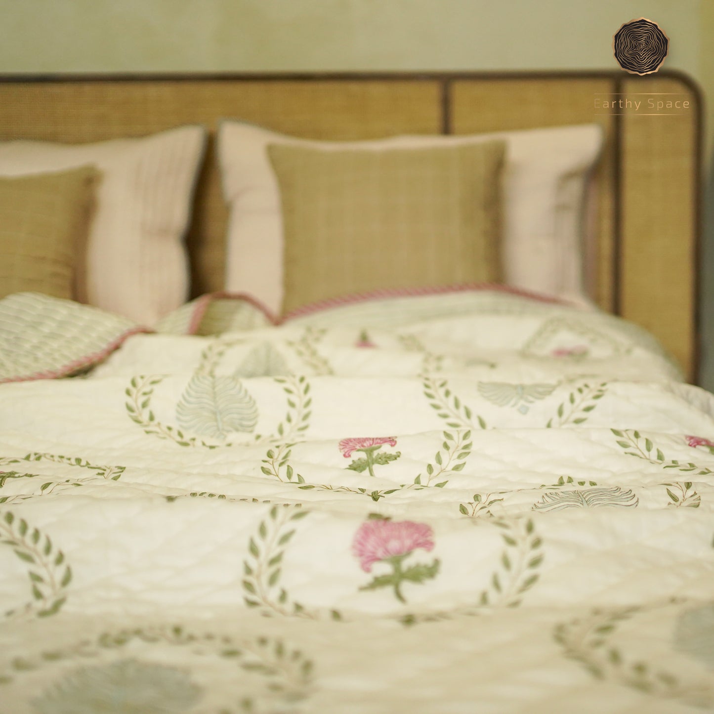 Reversible Quilt - Eden Garden
