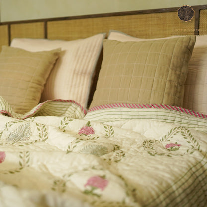 Reversible Quilt - Eden Garden