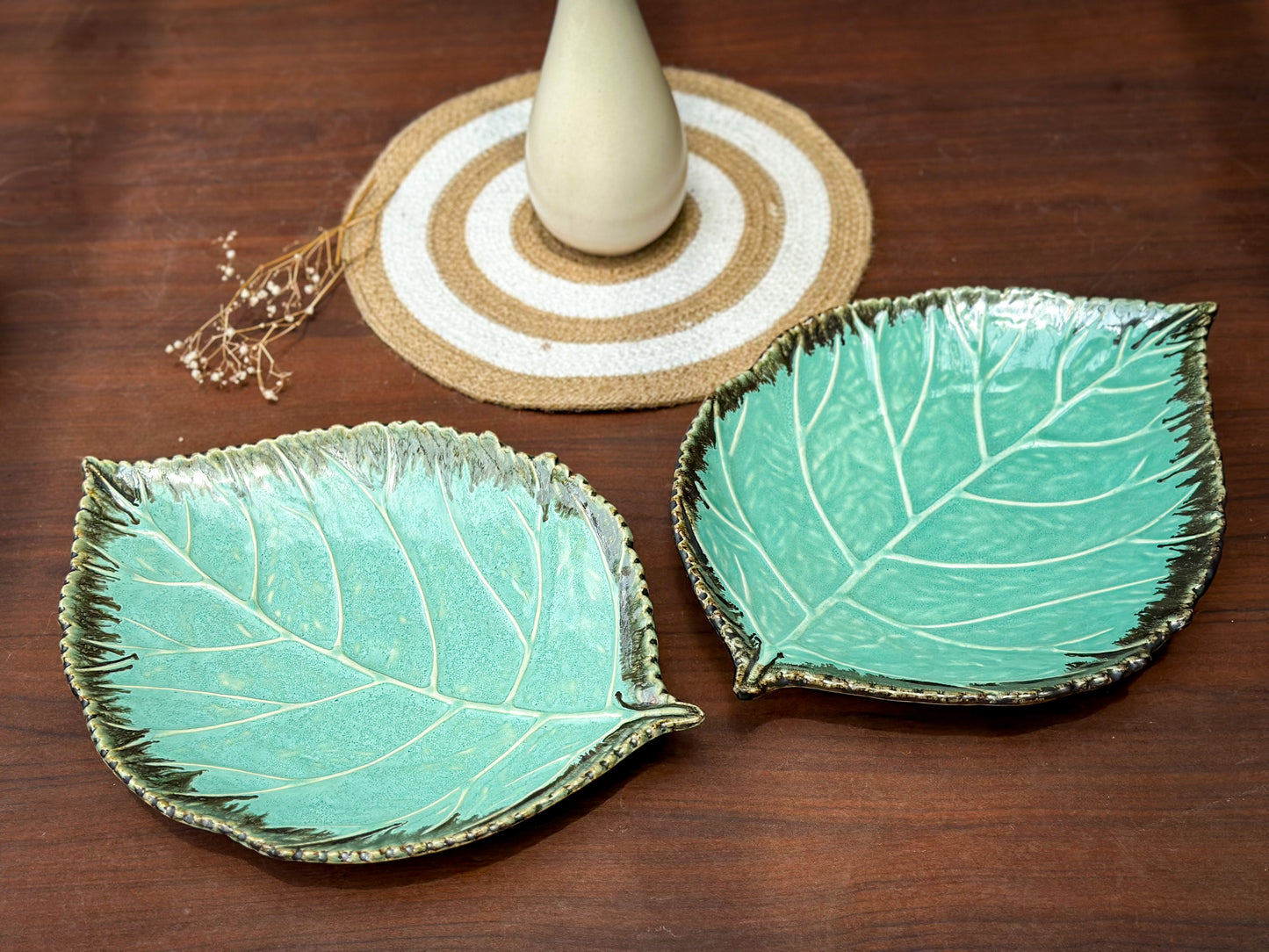 Ceramic Leaf Platter