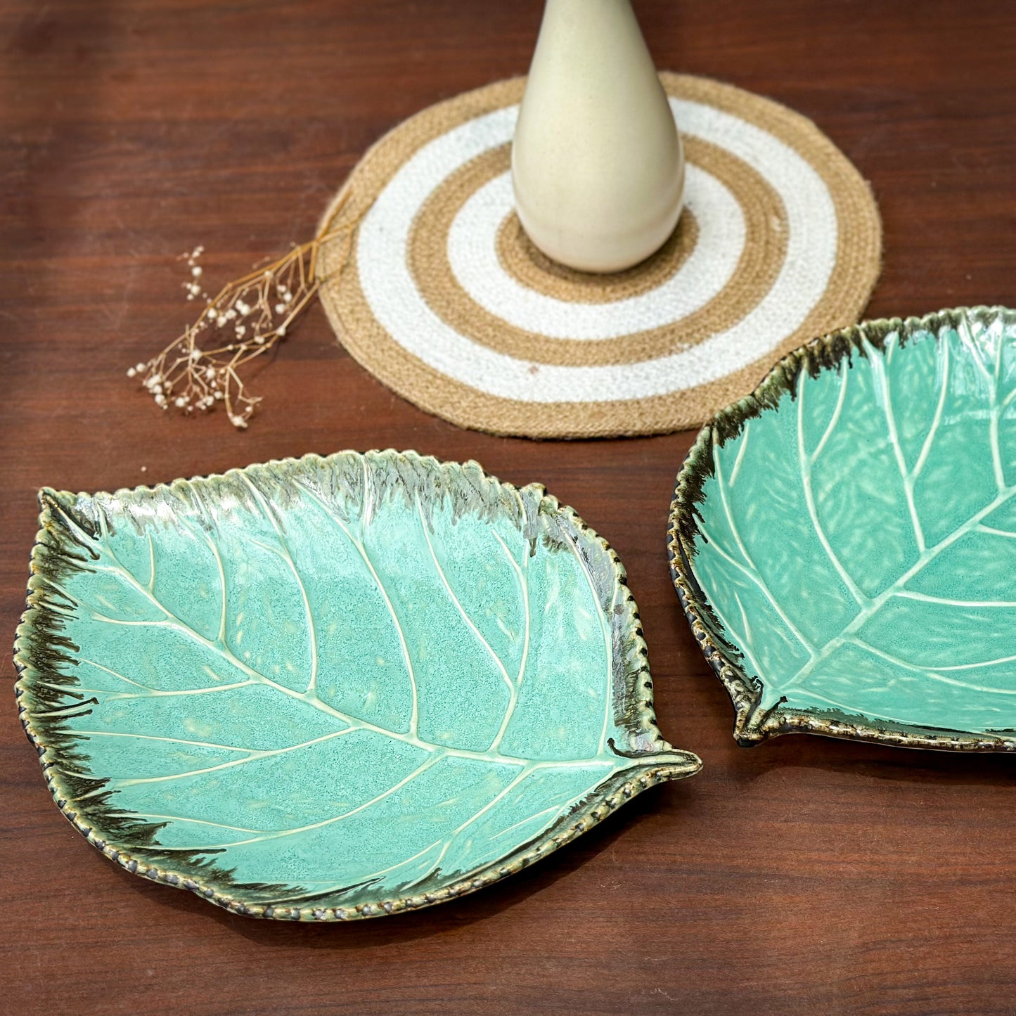 Ceramic Leaf Platter