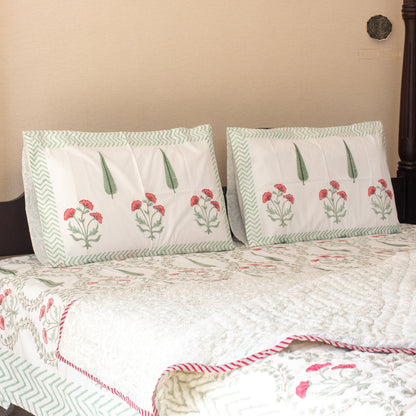 Evergreen Gardenia Bedding Set