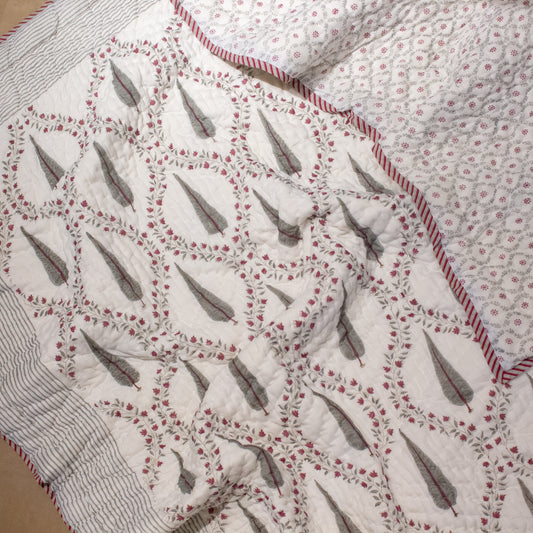 Reversible Quilt - Cypress Jaal