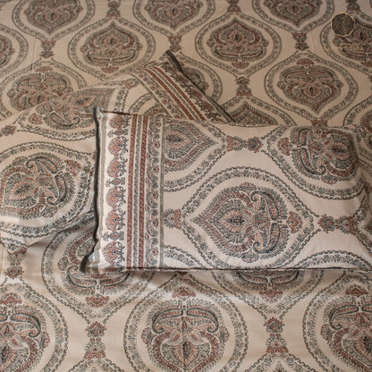 Grey Royal Marwar  - Bedsheet 108" by 108"