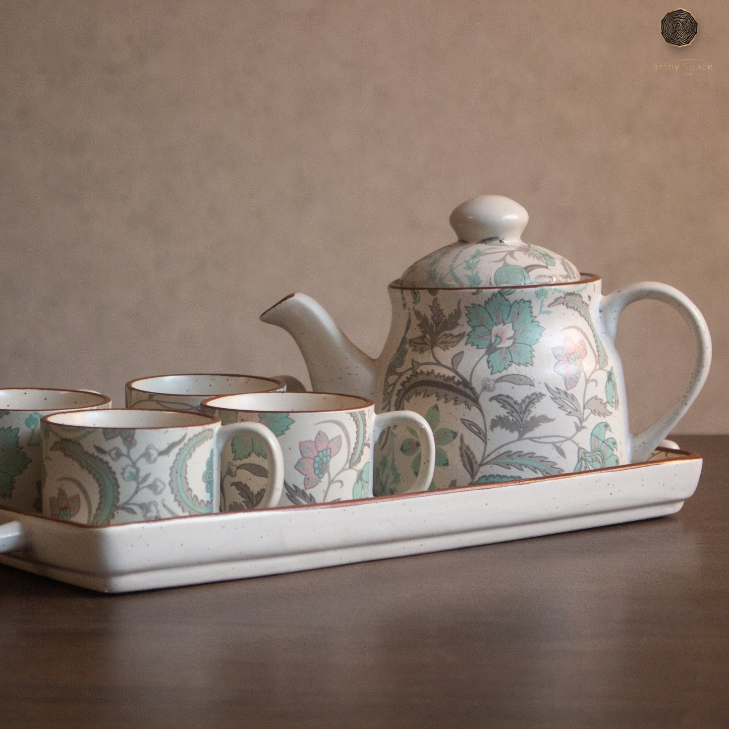 Gardenia Tea Pot Set