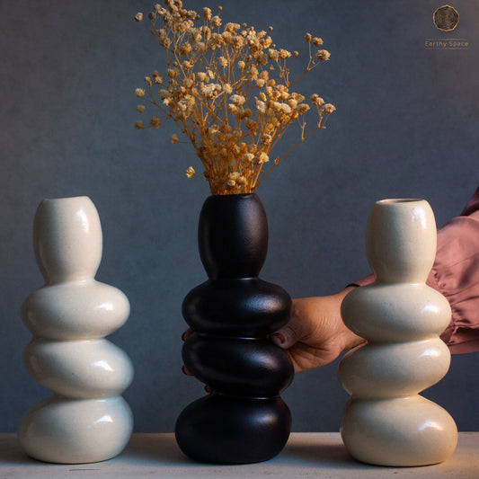 Boho Vase - Pebbles