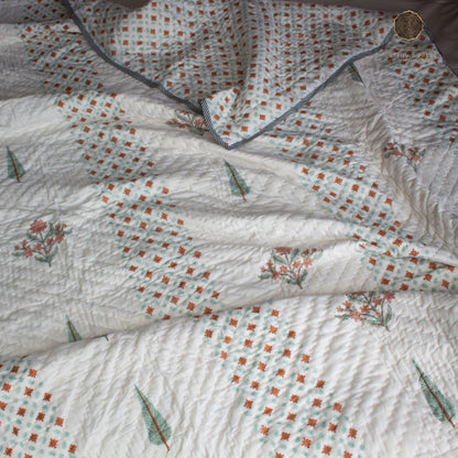 Orange County Quilt - Single Bed