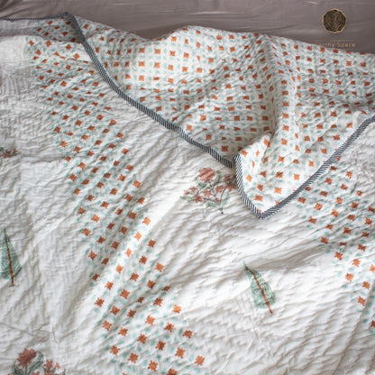 Orange County Quilt - Single Bed