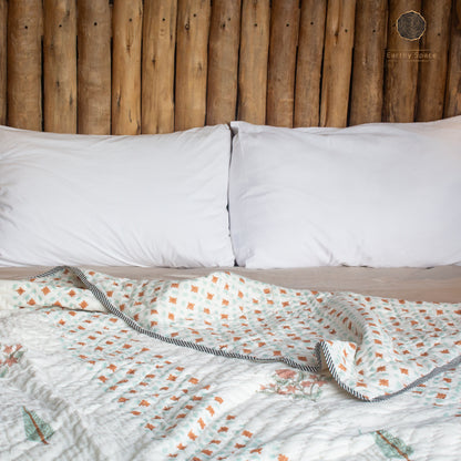Orange County Quilt - Single Bed