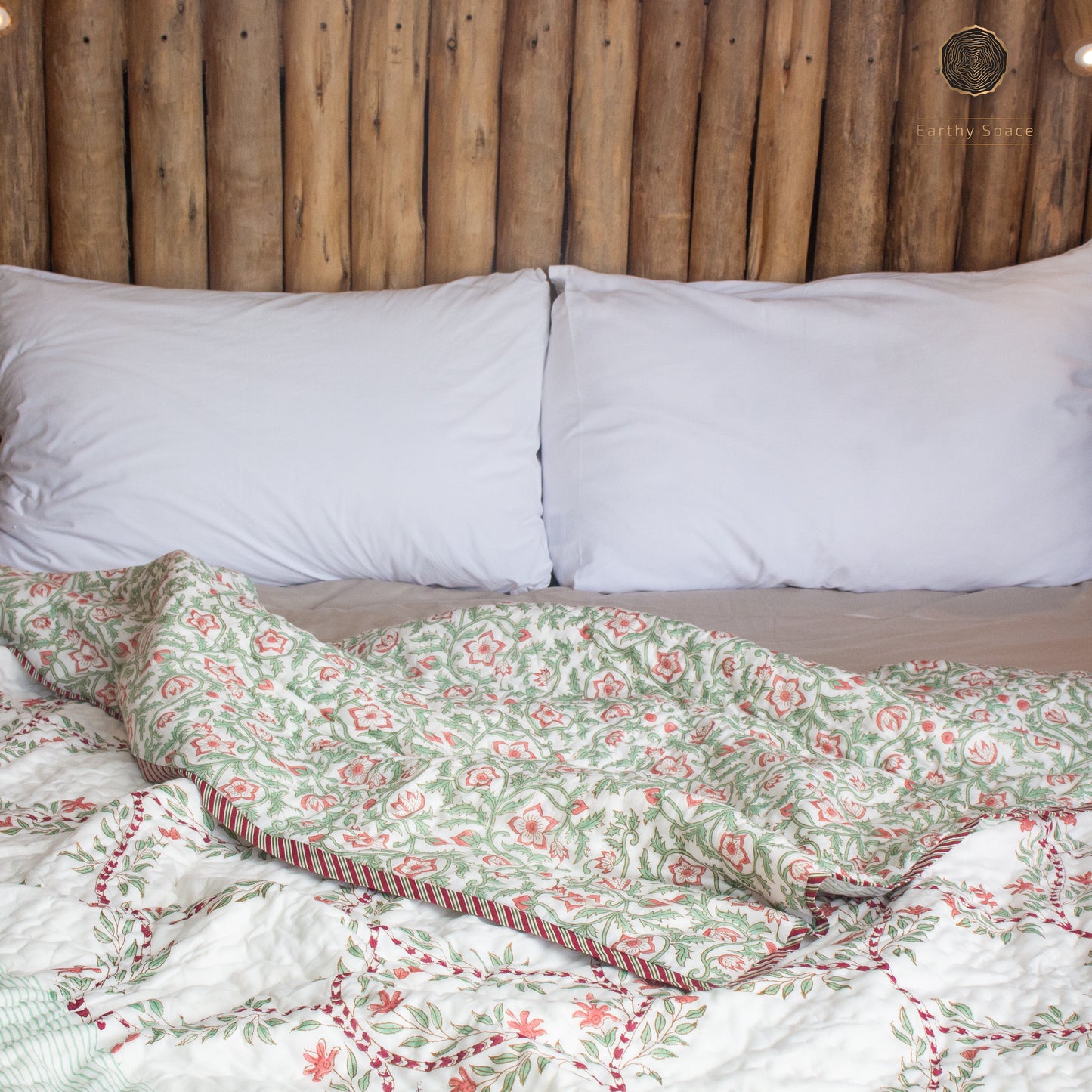 Mogra Jaal Quilt - Single Bed