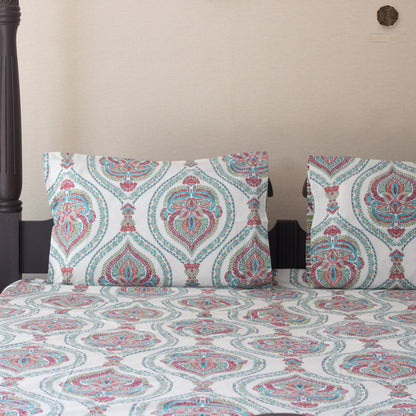 Green Marwar  - Bedsheet - 108" by 108"