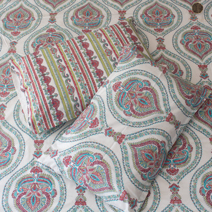 Green Marwar  - Bedsheet - 108" by 108"
