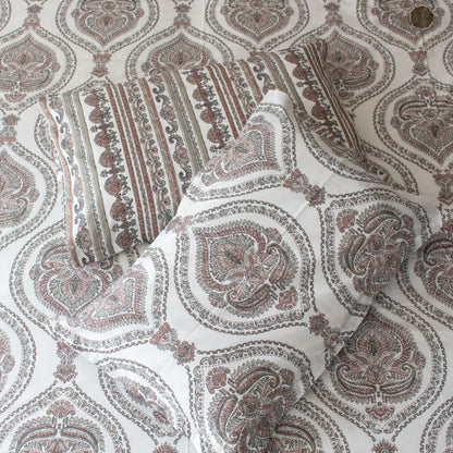 Brown Marwar  - Bedsheet - 108" by 108"