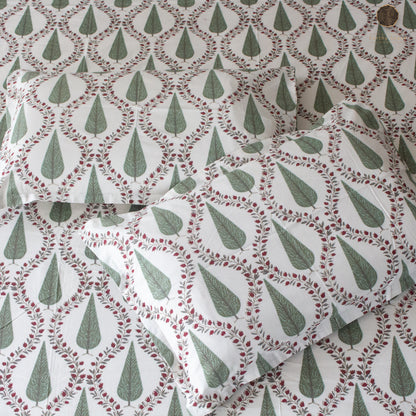 Green Cyprus - Bedsheet 108" by 108"