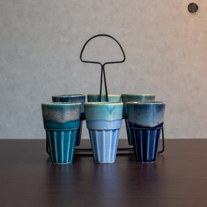 Artisanal Chai Glass - Set of 6