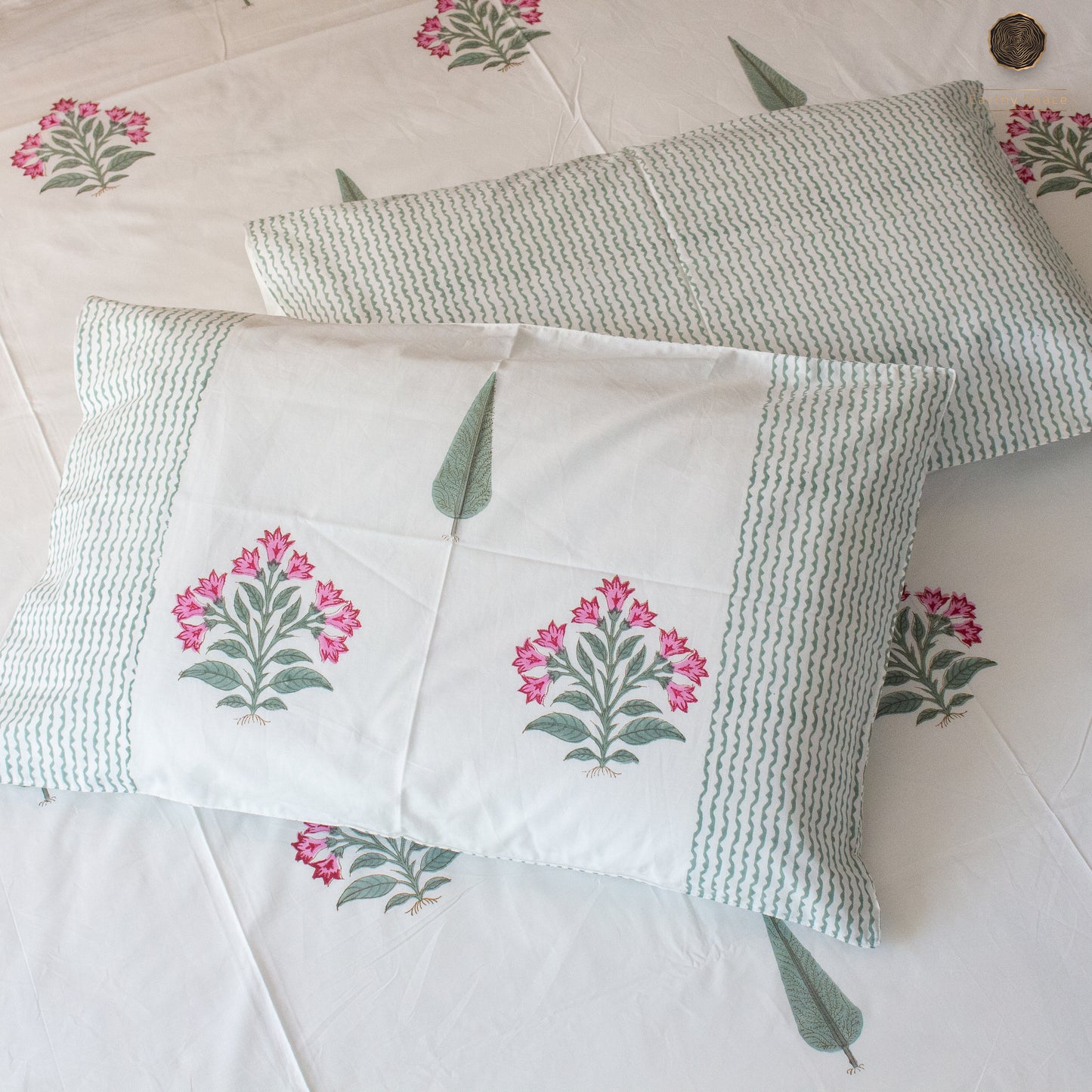 Garden Bloom Printed Bedsheet