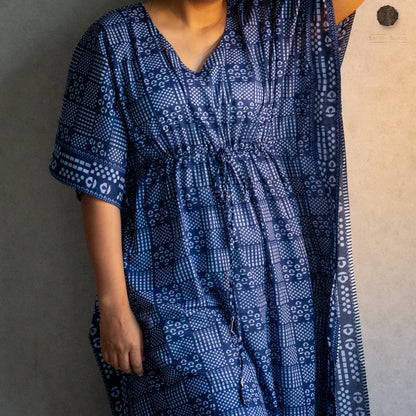 Oceano Blue Kaftan