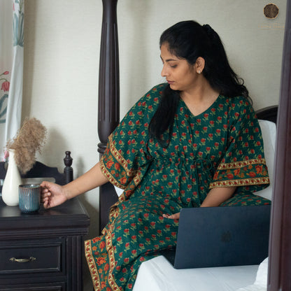 Emerald Kanopi Kaftan