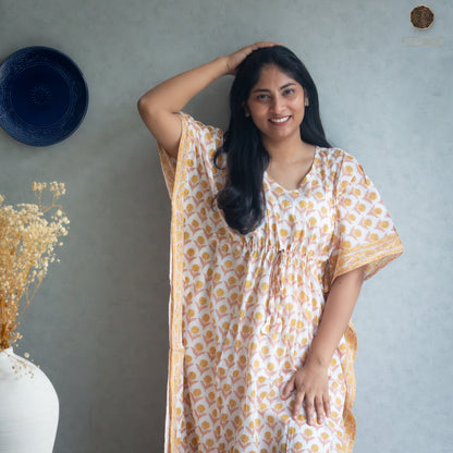 Mustard Meadow Kaftan