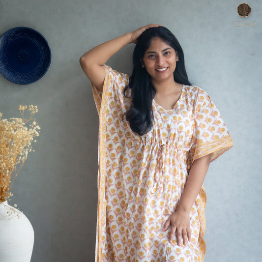 Mustard Meadow Kaftan