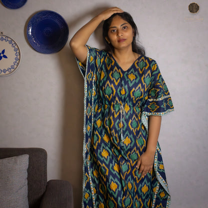 Ikat Whispers Kaftan