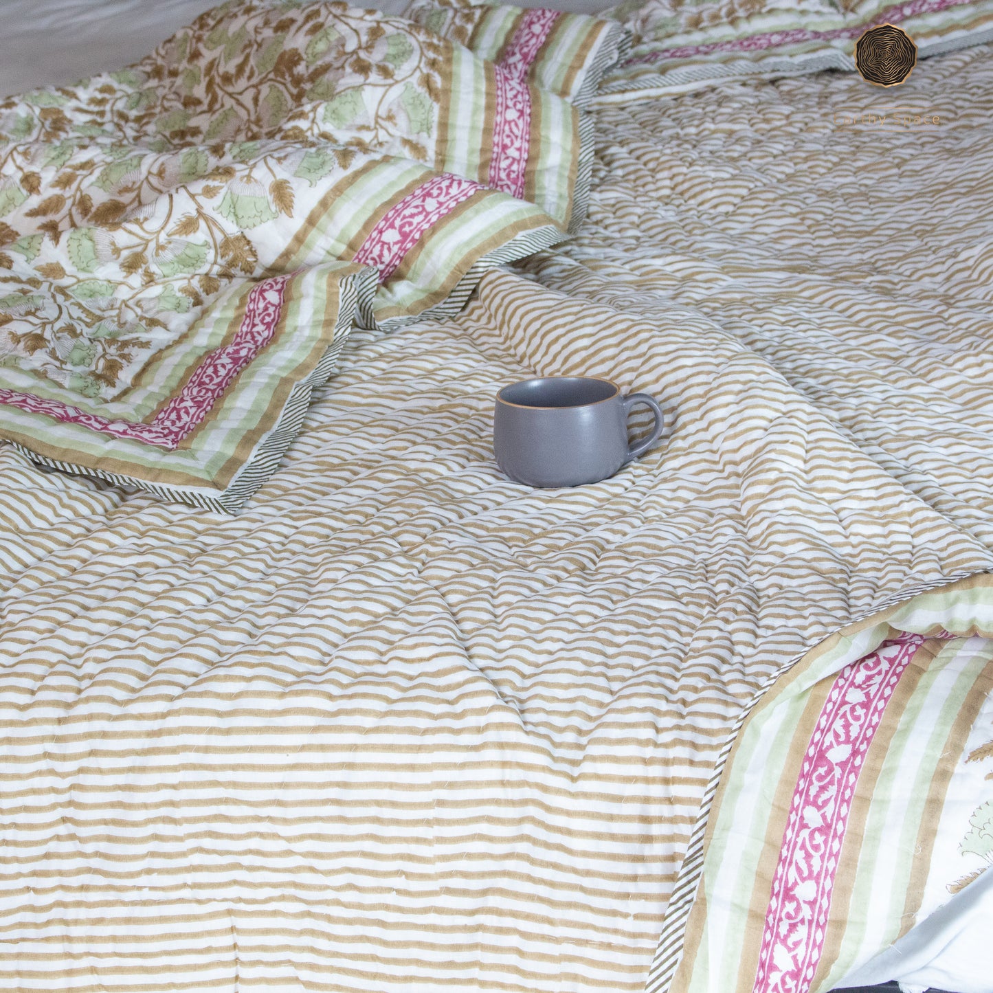 Reversible Quilt - Spring Blossom