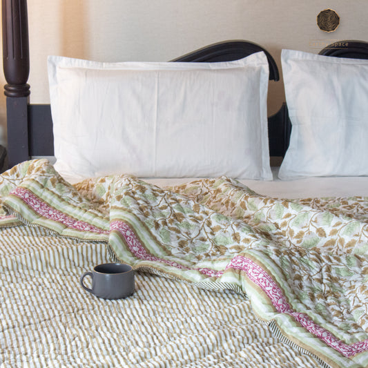 Reversible Quilt - Spring Blossom