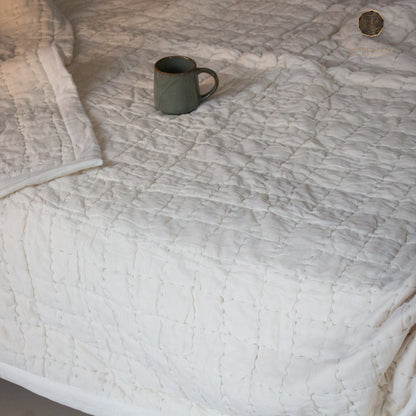 Kantha Quilt - Square - small