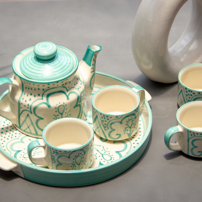 Aquatic Morning Tea Cup Set