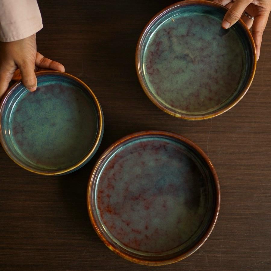 Bowl set of 3  - Coastal collection