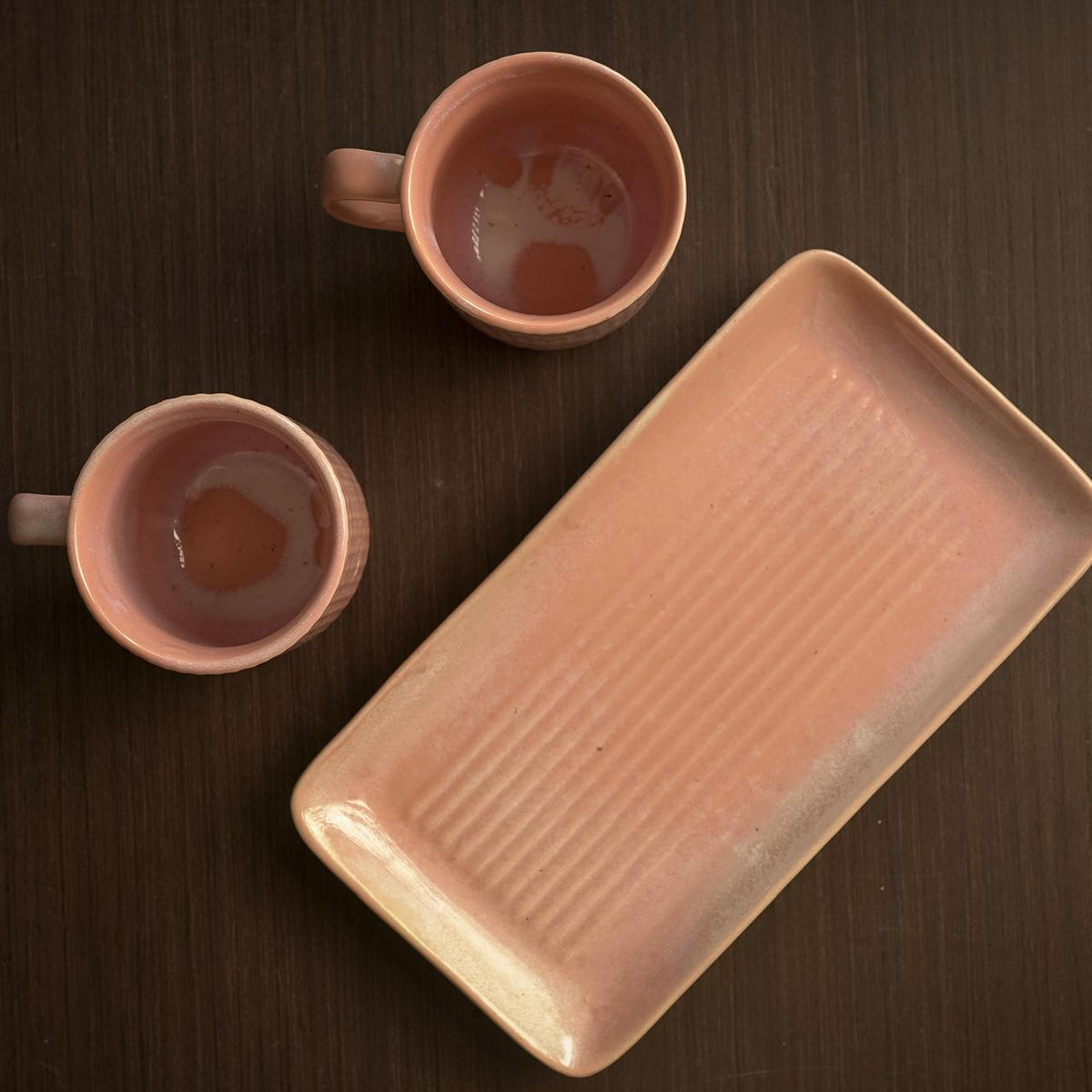 Mugs & Platter Set