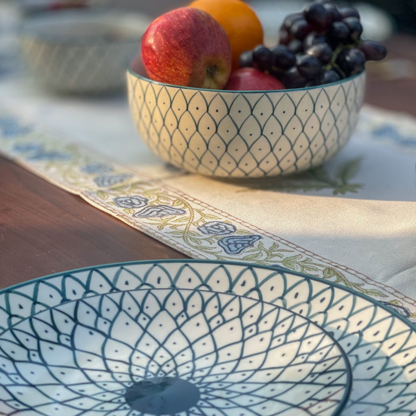 Mandala Ceramic Dinner Set