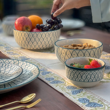 Mandala Ceramic Dinner Set
